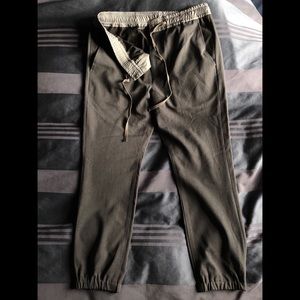 Beams Lightweight Dressy Charcoal Grey Jogger